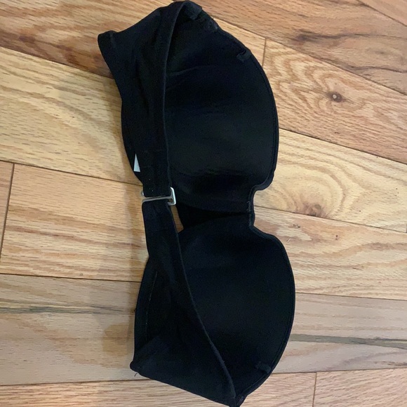Victoria’s Secret black bikini bandeau style top - Picture 2 of 2